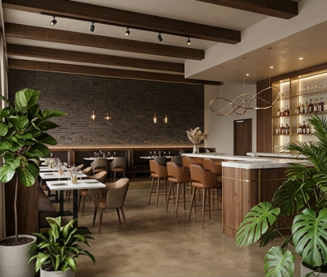 Coffee Shop Design Detail